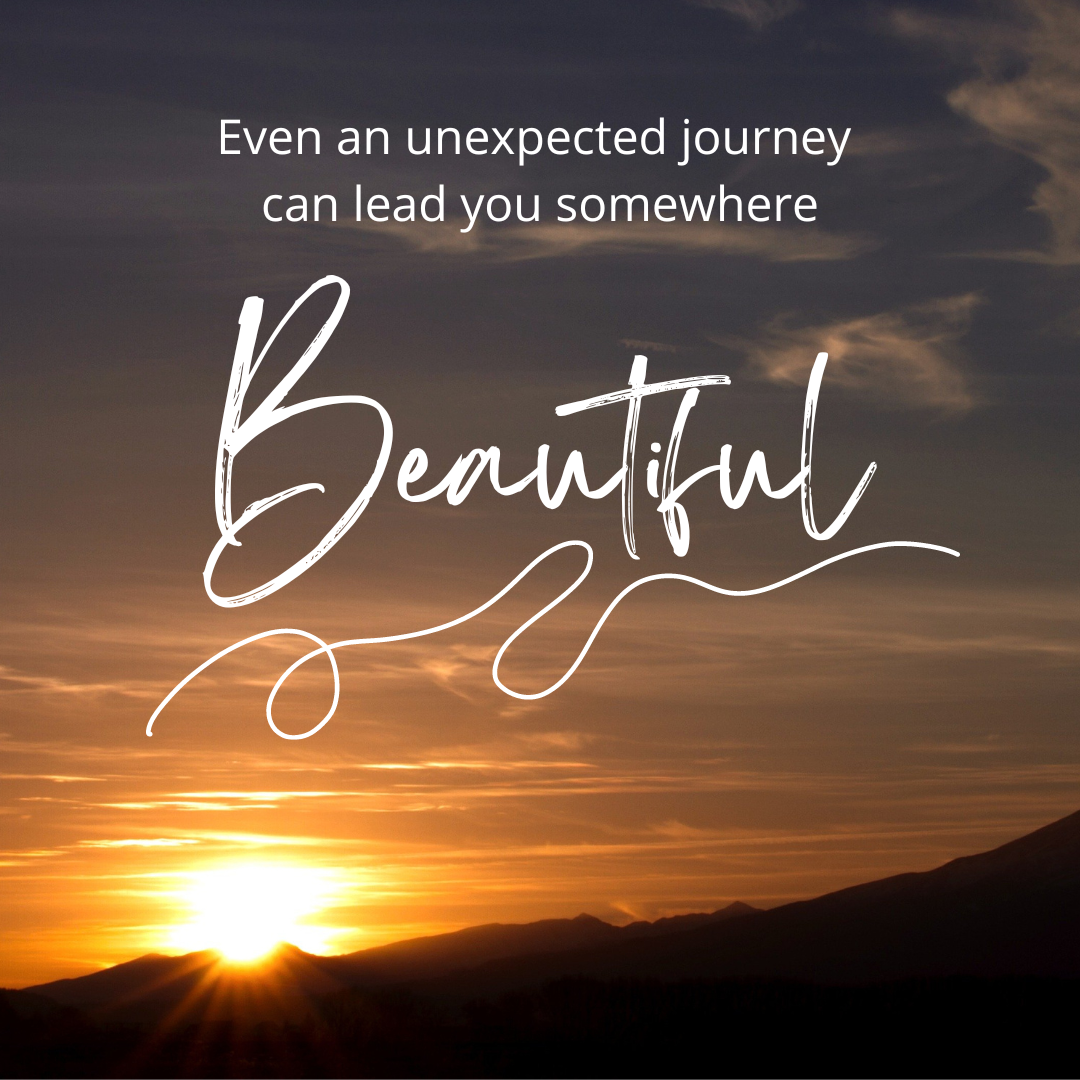 Når livet tager en drejning - Om definerende øjeblikke og at lære af modgang.
Even an unexpected journey can lead you somewhere beautiful.
