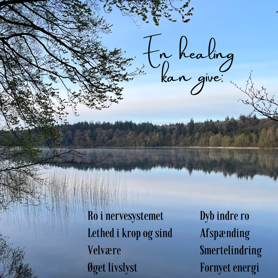 En healing kan bl.a. give ro i nervesystemet.