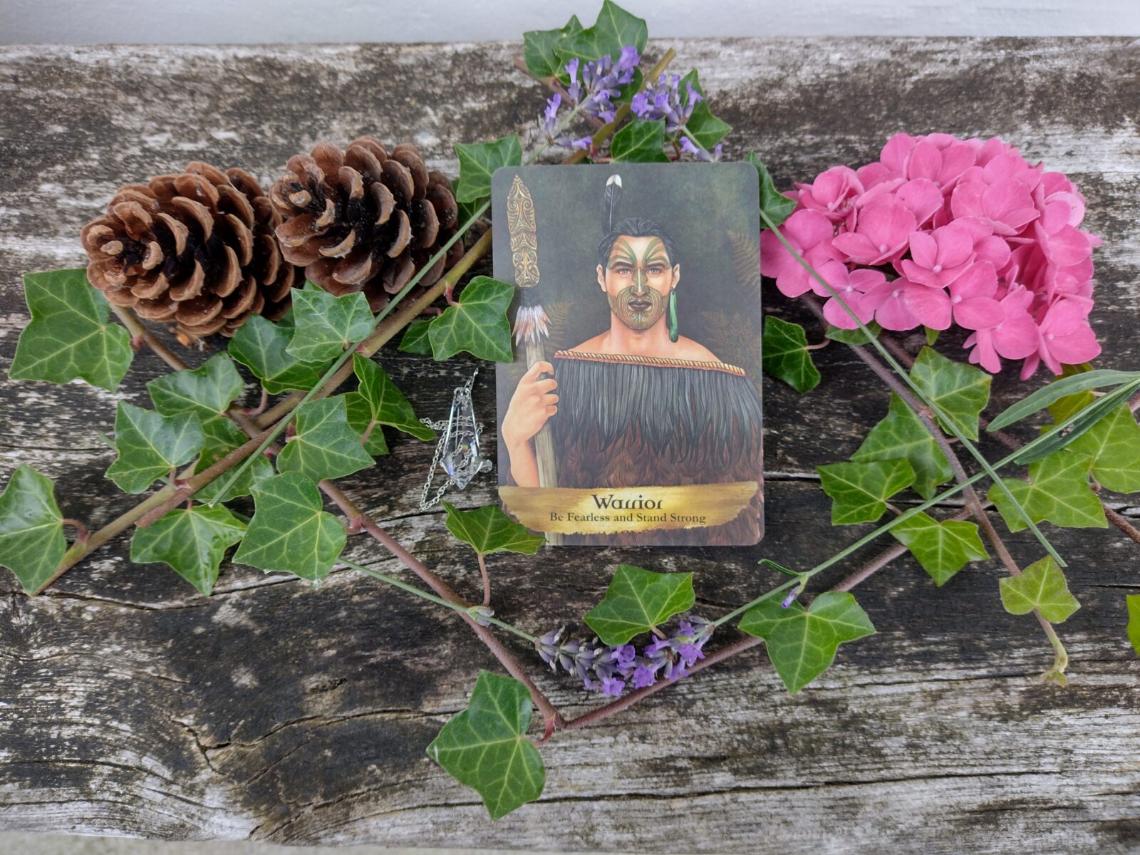 Clairvoyant reading orakelkort krigeren