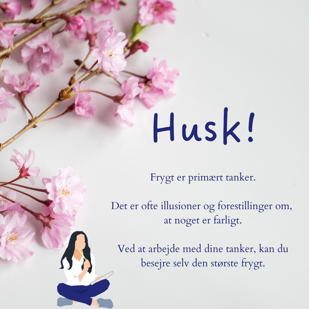 Frygt er primært tanker. Sådan overvinder du frygt: Du kan arbejde med dine tanker, så du kan besejre selv den største frygt.