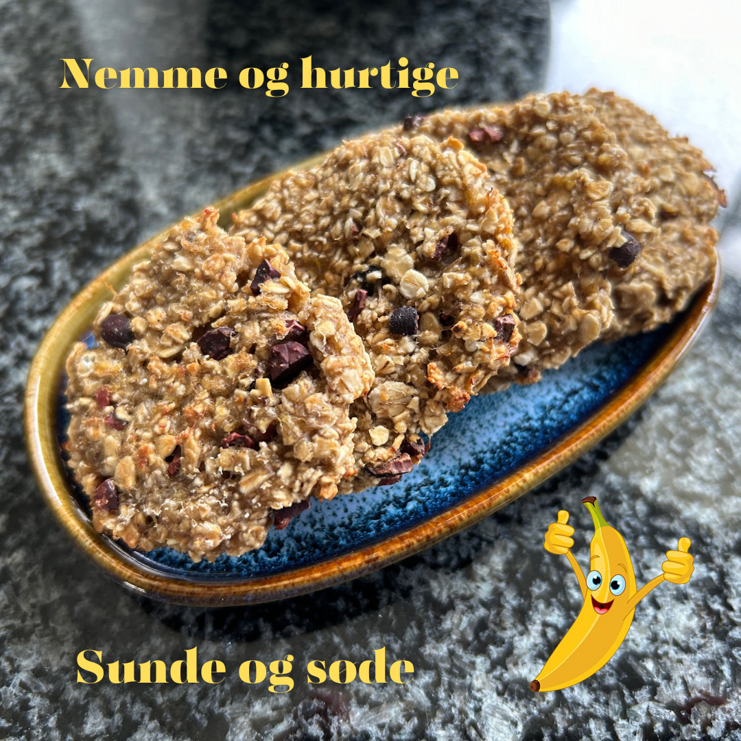 Opskrift på sunde banan hapsere
