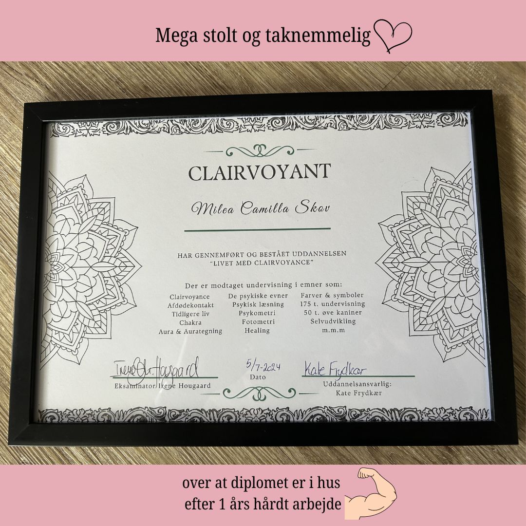 Nyudklækket eksamineret clairvoyant