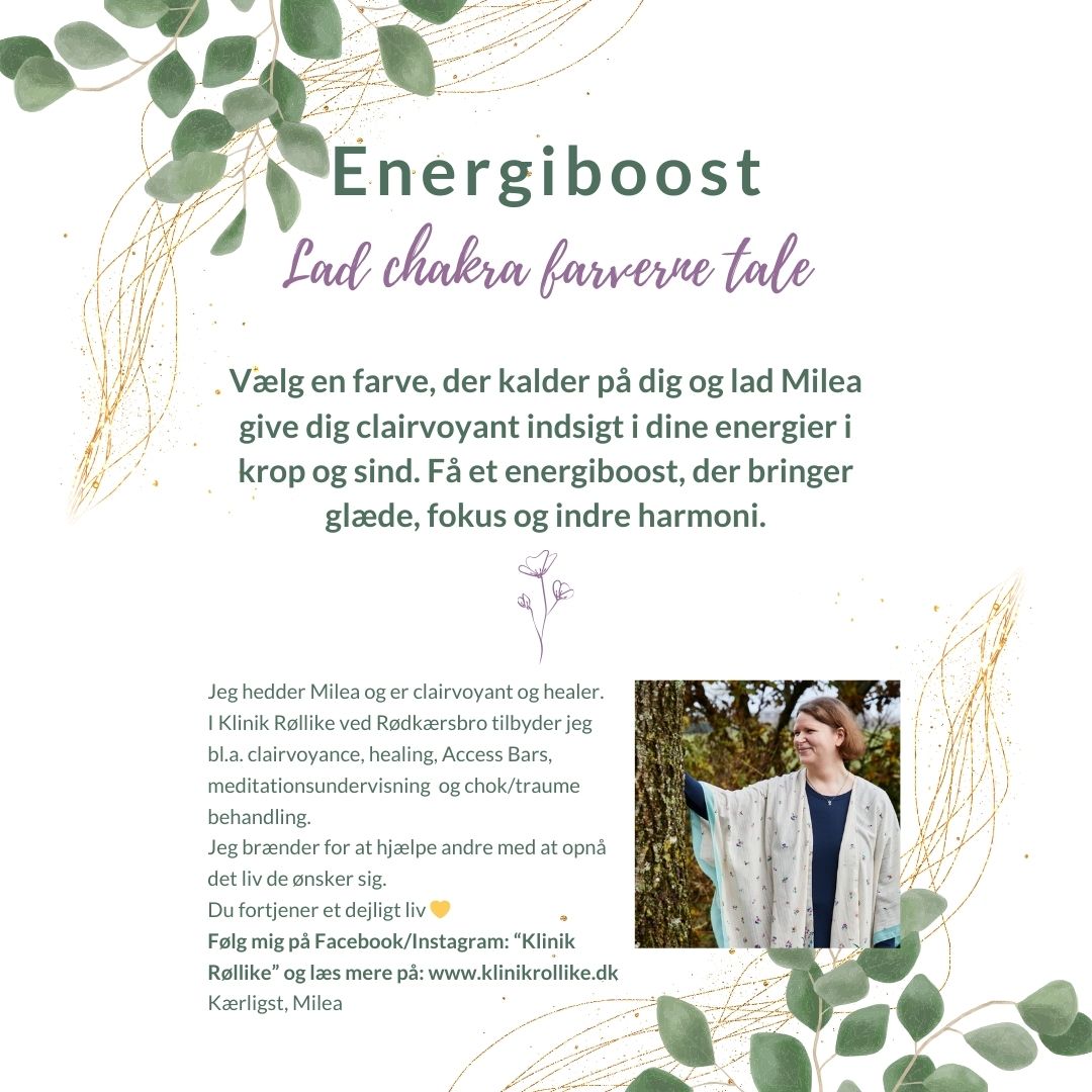 chakras og energiboost til julefrokost