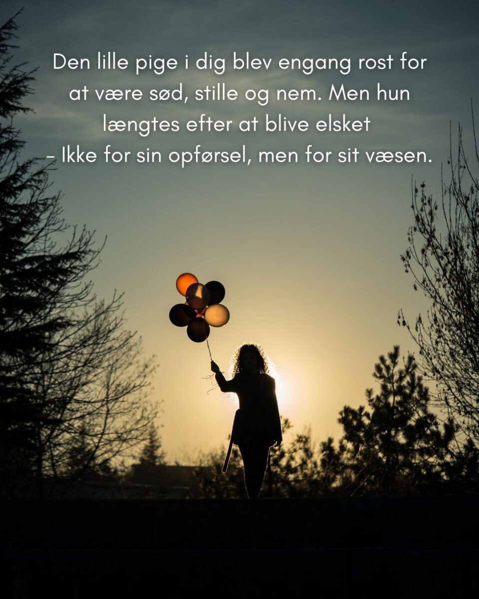 Jeg pleaser andre og glemmer mig selv.