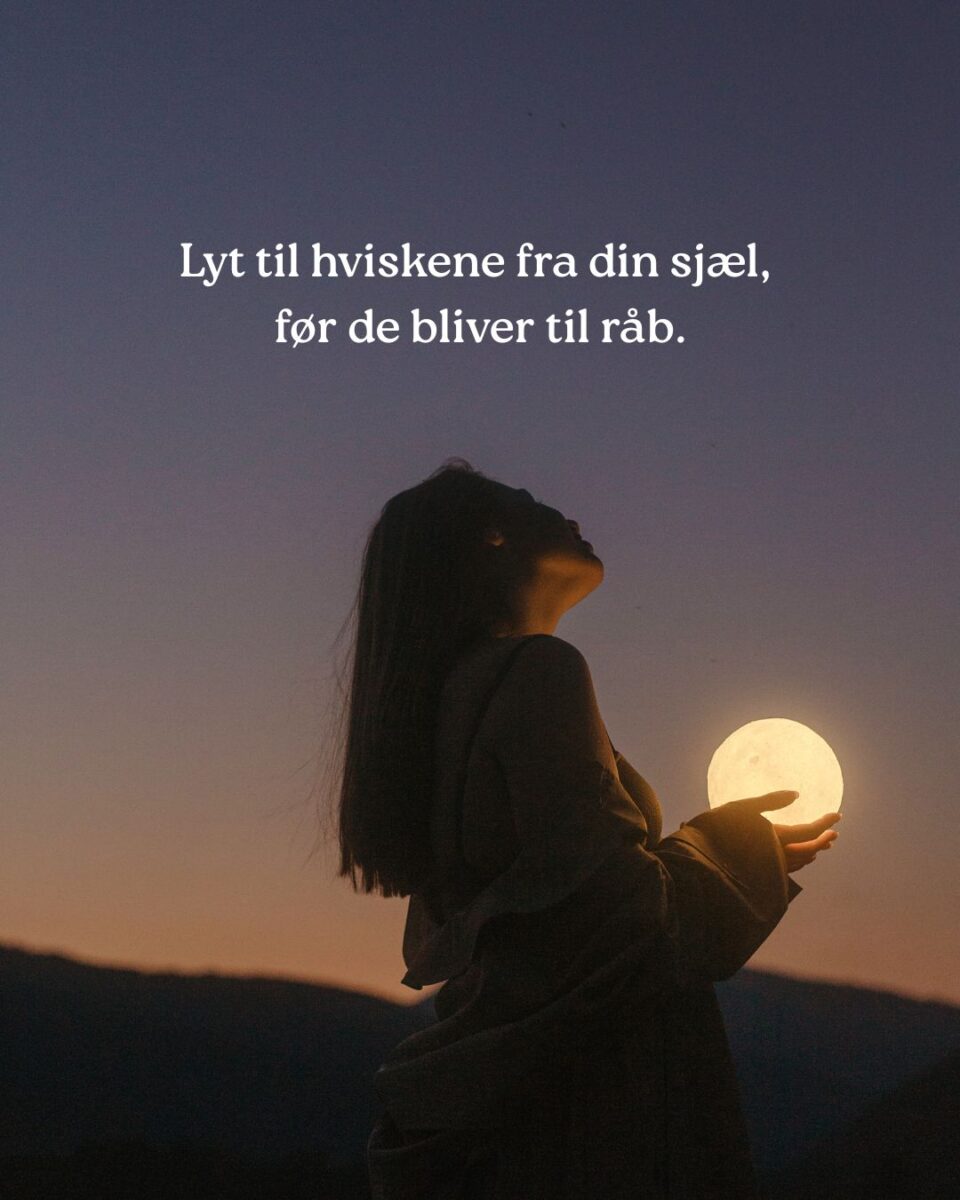 Hvornår vælger du dig selv til?