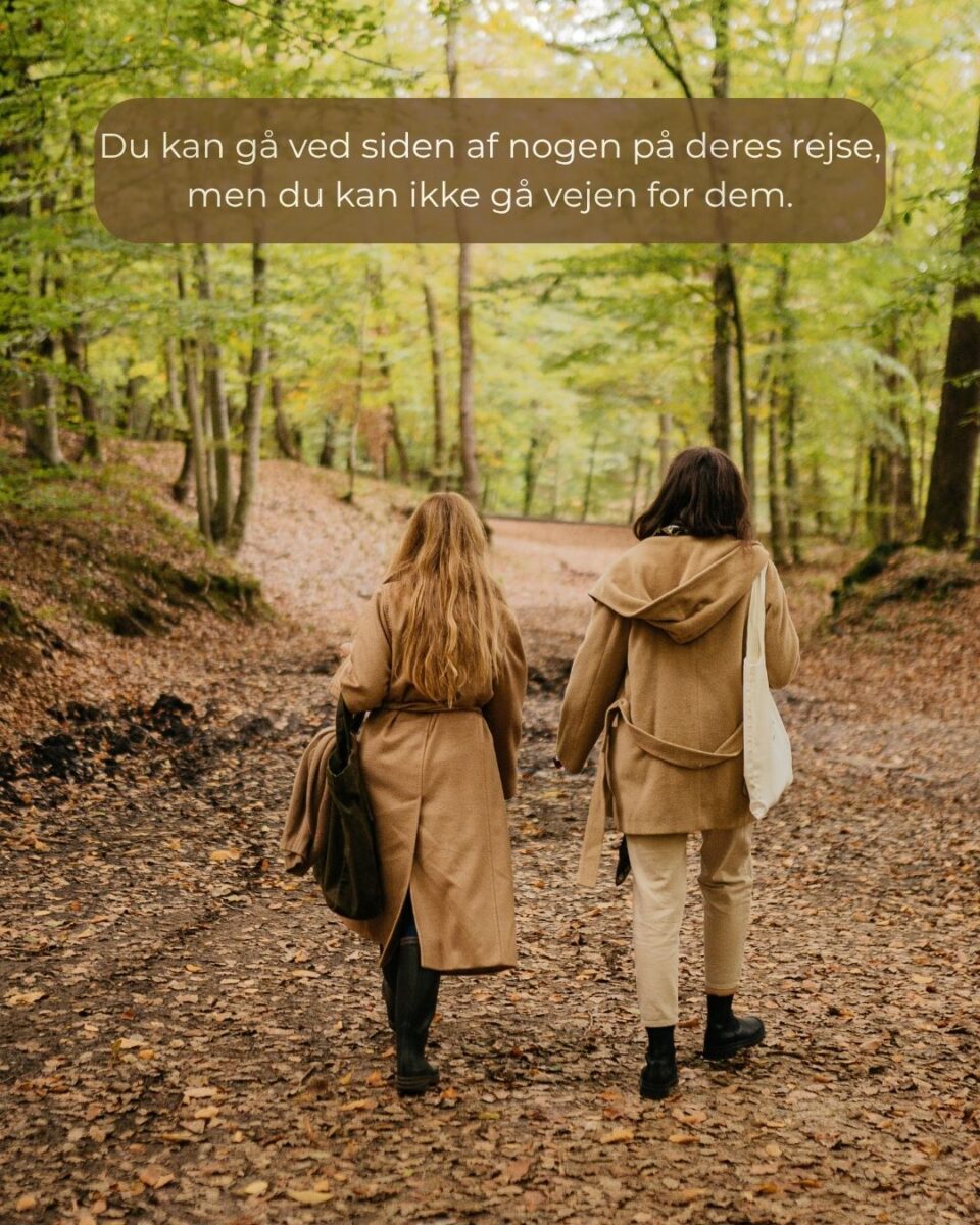 Du kan ikke redde og fikse alle.