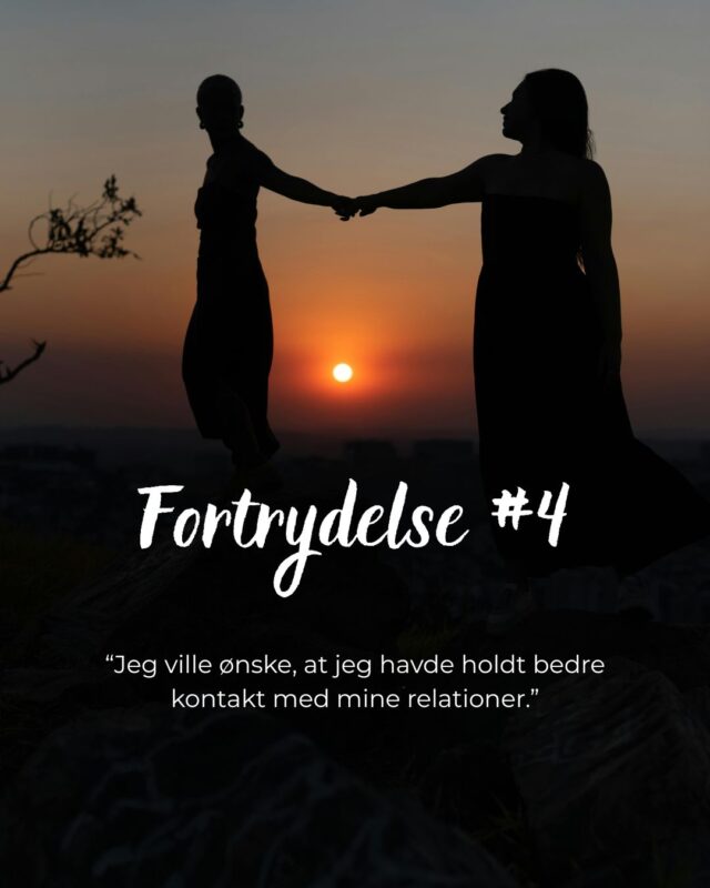 Hvad vil du fortryde på dødslejet? 5 ting mennesker fortryder på livets sidste dag.